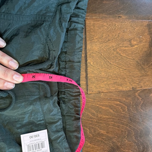 Wild Fable Women's Green Cargo Pants Drawstring Relaxed Parachute Lightweight XS - Picture 5 of 7